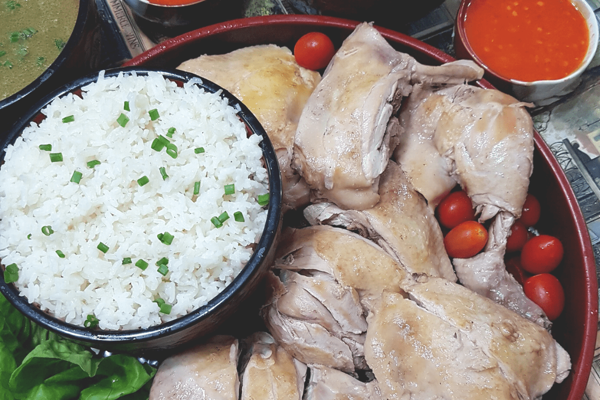 Resepi nasi ayam Hainan